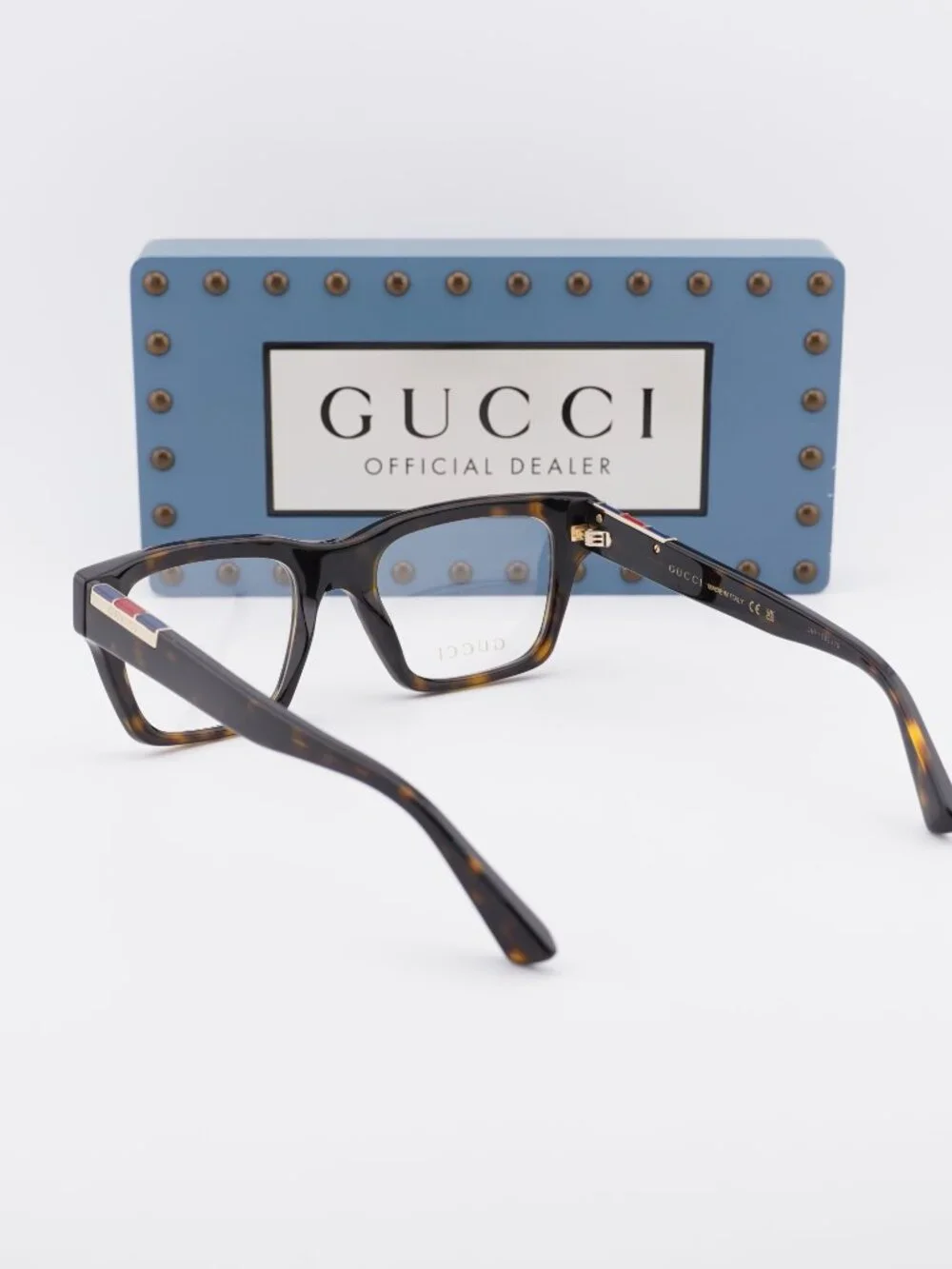 Gucci GG1889O 002 Square Eyeglasses 51mm - Havana